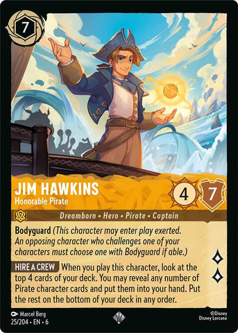 Jim Hawkins - Honorable Pirate / Super Rare / LOR6