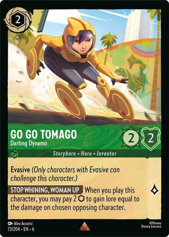 Go Go Tomago - Darting Dynamo / Rare / LOR6