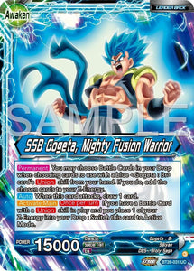 Gogeta // SSB Gogeta, Mighty Fusion Warrior / Uncommon / BT26