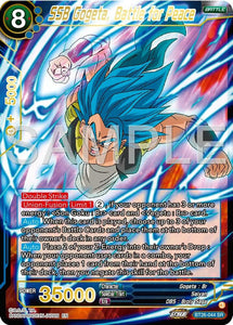 SSB Gogeta, Battle for Peace / Super Rare / BT26