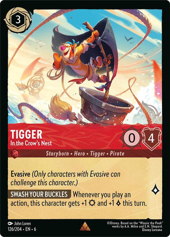 Tigger - In the Crow's Nest / Rare / LOR6