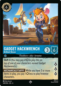 Gadget Hackwrench - Brilliant Bosun / Super Rare / LOR6