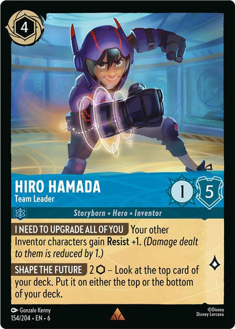 Hiro Hamada - Team Leader / Rare / LOR6