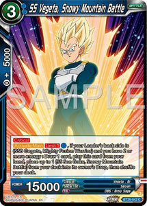 SS Vegeta, Snowy Mountain Battle / Common / BT26