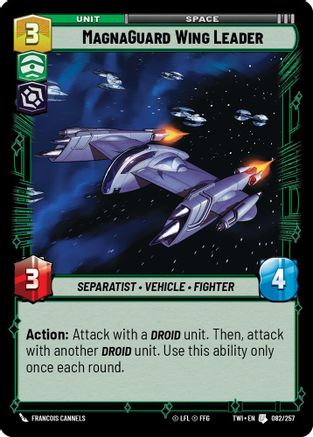 MagnaGuard Wing Leader (082/257) - Twilight of the Republic