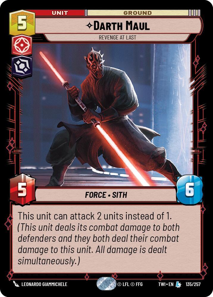 Darth Maul - Revenge at Last / Legendary / TOR