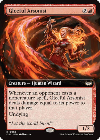 Gleeful Arsonist (Extended Art) / R / DSC