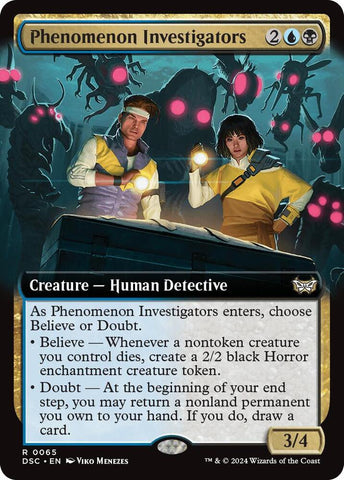 Phenomenon Investigators (Extended Art) / R / DSC