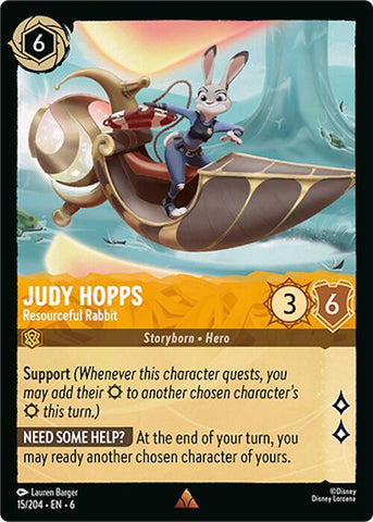 Judy Hopps - Resourceful Rabbit / Rare / LOR6