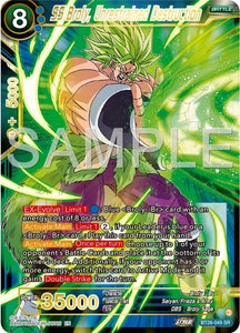 SS Broly, Unrestrained Destruction / Super Rare / BT26