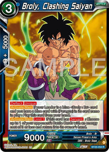 Broly, Clashing Saiyan / Rare / BT26