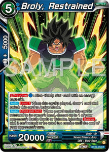 Broly, Restrained / Rare / BT26