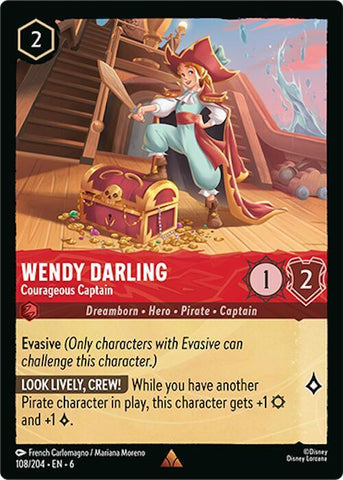 Wendy Darling - Courageous Captain / Rare / LOR6