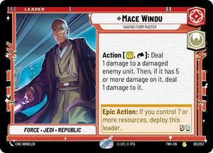 Mace Windu - Vaapad Form Master / Rare / TOR