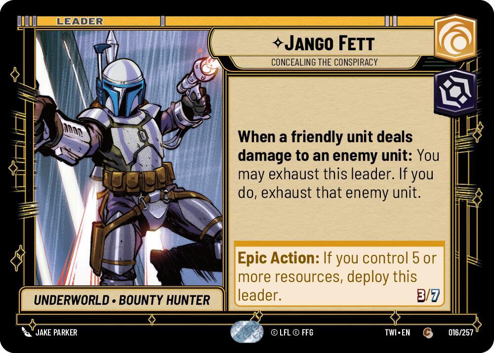 Jango Fett - Concealing the Conspiracy / Common / TOR