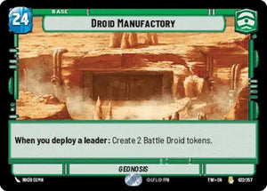 Droid Manufactory / Rare / TOR