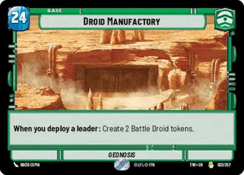 Droid Manufactory / Rare / TOR (FOIL)