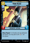 Rune Haako - Scheming Second / Uncommon / TOR