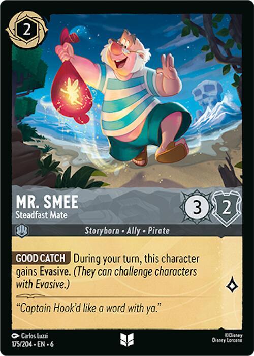 Mr. Smee - Steadfast Mate / Uncommon / LOR6