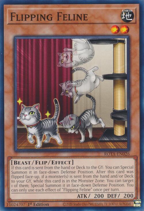 Flipping Feline / Common / ROTA / 1st Edition