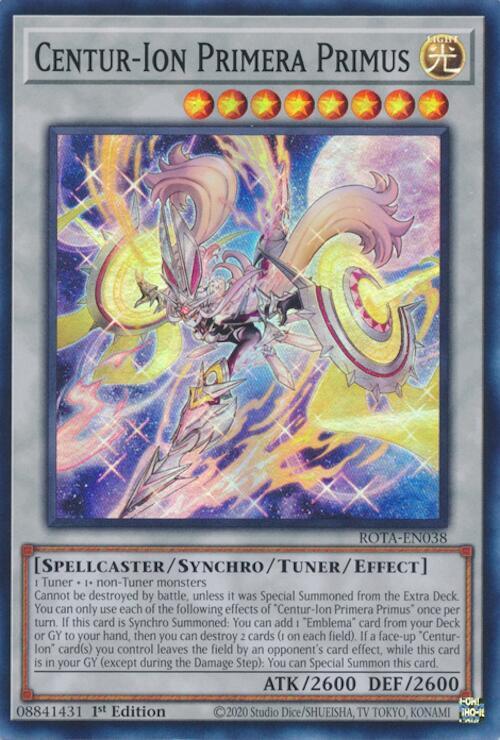 Centur-Ion Primera Primus / Super Rare / ROTA / 1st Edition