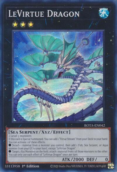 LeVirtue Dragon / Super Rare / ROTA / 1st Edition