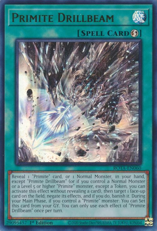 Primite Drillbeam / Ultra Rare / ROTA / 1st Edition