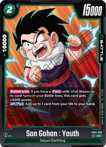 Son Gohan : Youth / Uncommon / FB4