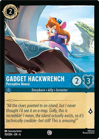 Gadget Hackwrench - Perceptive Mouse / Common / LOR6