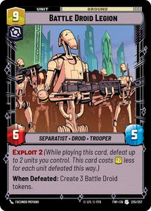 Battle Droid Legion / Uncommon / TOR