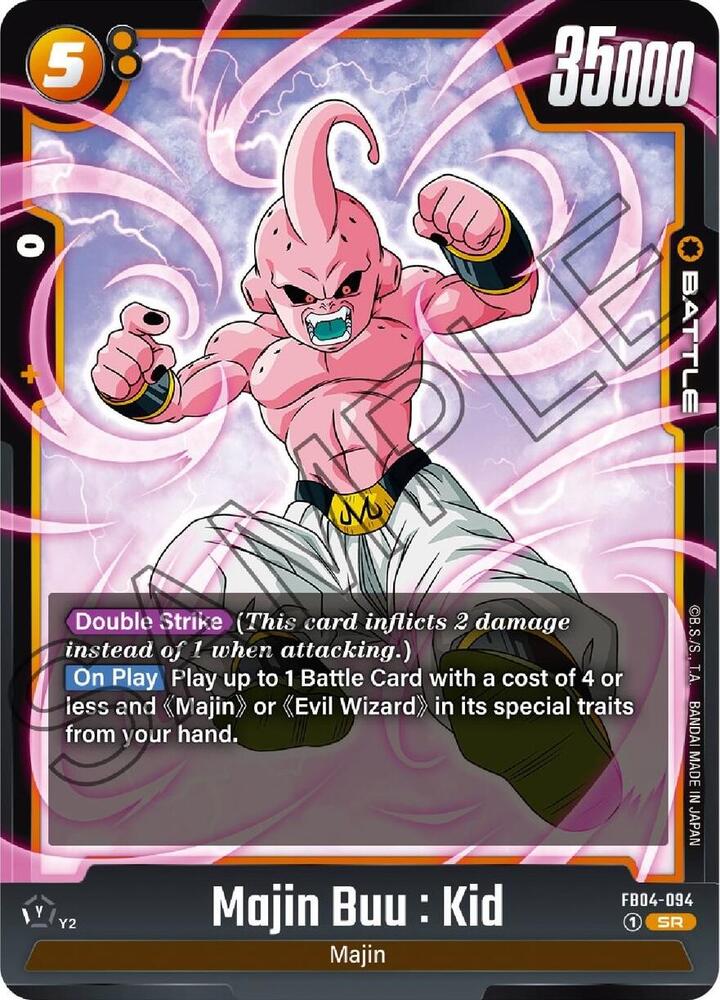 Majin Buu : Kid - FB04-094 / Super Rare / FB4