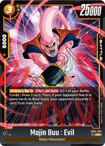 Majin Buu : Evil - FB04-093 / Super Rare / FB4