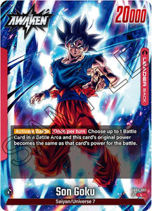 Son Goku - FB04-001 / Leader / FB4