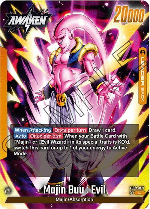 Majin Buu : Evil - FB04-077 / Leader / FB4