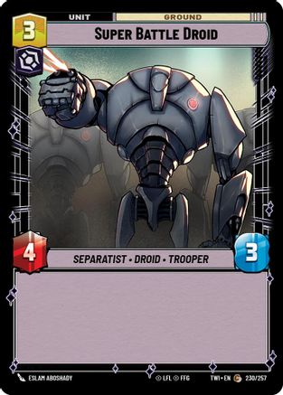 Super Battle Droid (230/257) - Twilight of the Republic