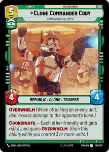 Clone Commander Cody - Commanding the 212th / Uncommon / TOR