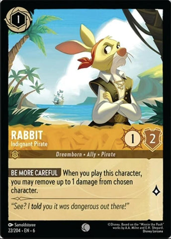 Rabbit - Indignant Pirate / Common / LOR6