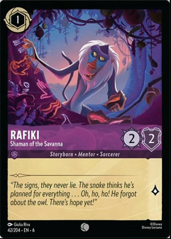Rafiki - Shaman of the Savanna / Common / LOR6