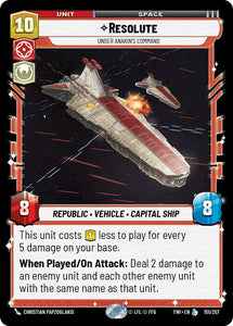 Resolute - Under Anakin's Command / Legendary / TOR