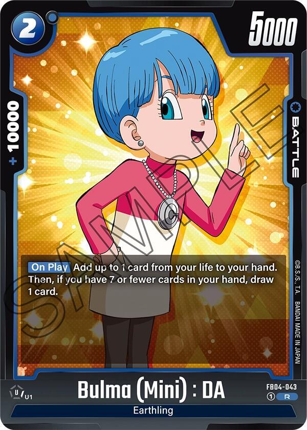 Bulma (Mini) : DA / Rare / FB4