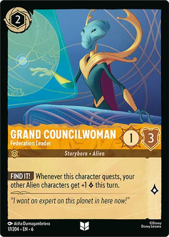 Grand Councilwoman - Federation Leader / Uncommon / LOR6