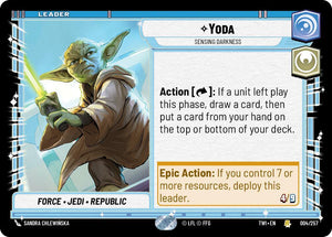 Yoda - Sensing Darkness / Rare / TOR