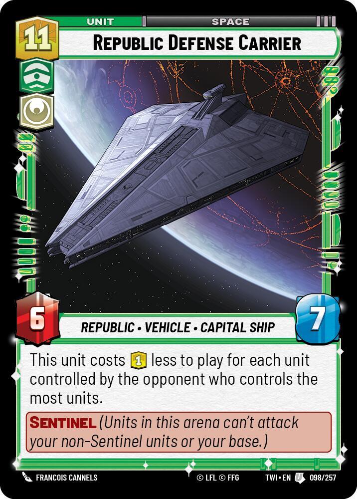 Republic Defense Carrier / Uncommon / TOR