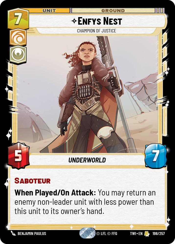 Enfys Nest - Champion of Justice / Rare / TOR