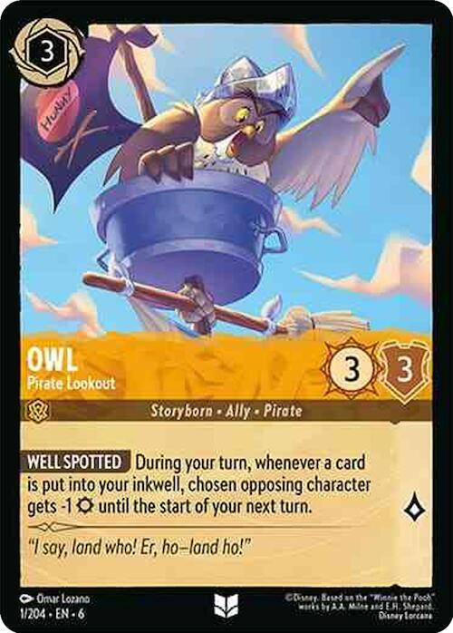 Owl - Pirate Lookout / Uncommon / LOR6
