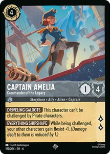 Captain Amelia - Commander of the Legacy / Super Rare / LOR6