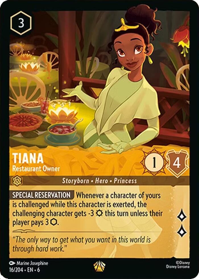 Tiana - Restaurant Owner / Legendary / LOR6