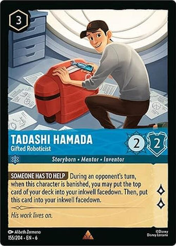 Tadashi Hamada - Gifted Roboticist / Rare / LOR6 (FOIL)