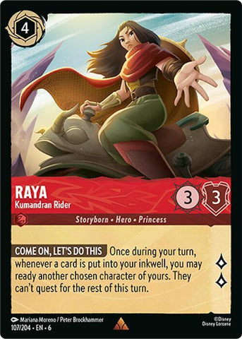 Raya - Kumandran Rider / Rare / LOR6