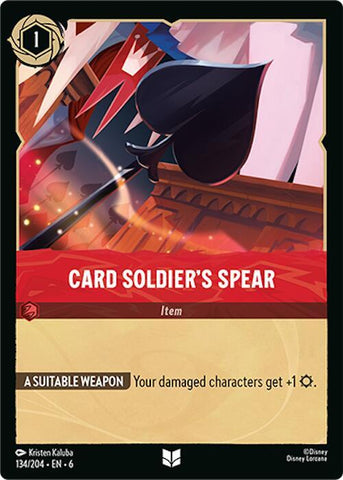 Card Soldier's Spear / Uncommon / LOR6